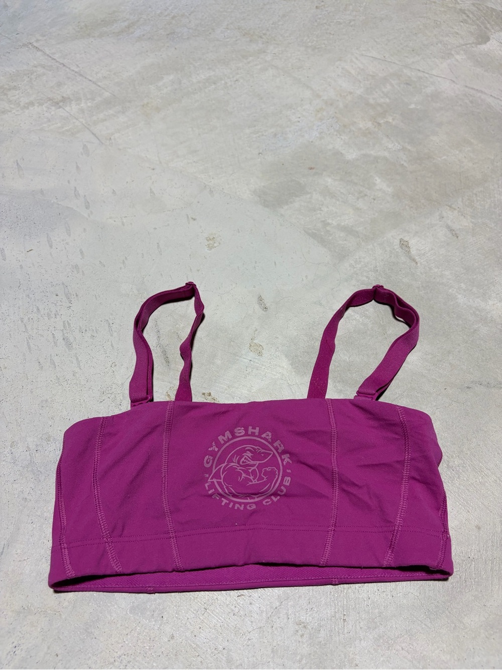 Gymshark lifting club magenta sports bra